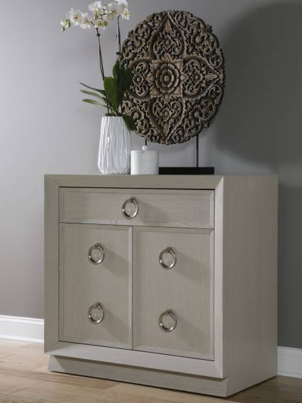 Zeitgeist White Hall Door Chest