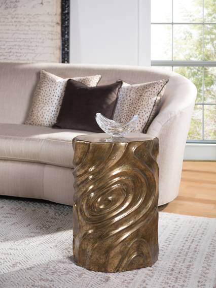 Catalan Oval Drum Table