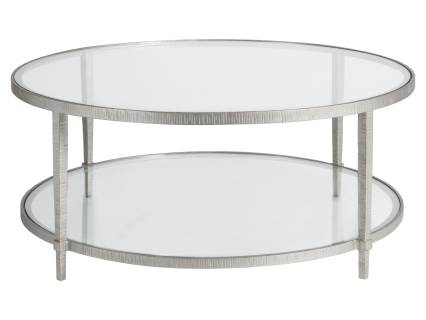 Claret Round Cocktail Table