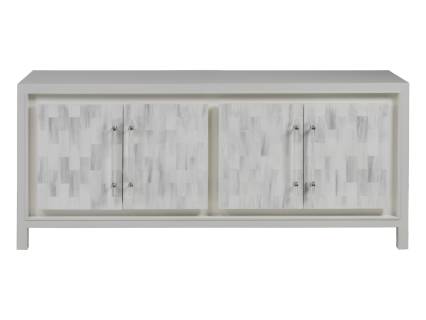 Elation White Media Console