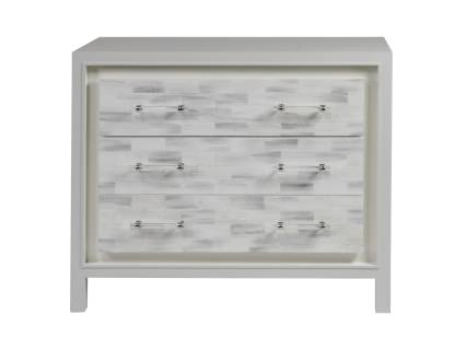 Elation White Hall Chest