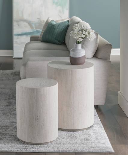 Cassio Round Drum Spot Table