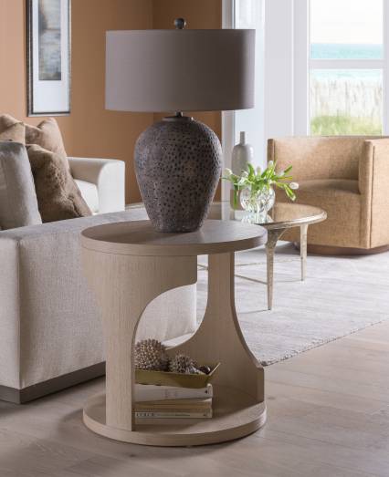 St Ives Round End Table