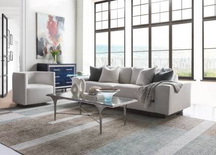 Porto Silver Rectangular Cocktail Table