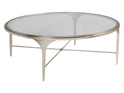 Porto Champagne Round Cocktail Table