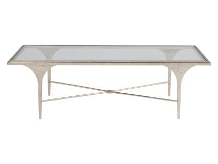 Porto Champagne Rectangular Cocktail Table