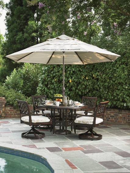 Dining Table W/Cast Top