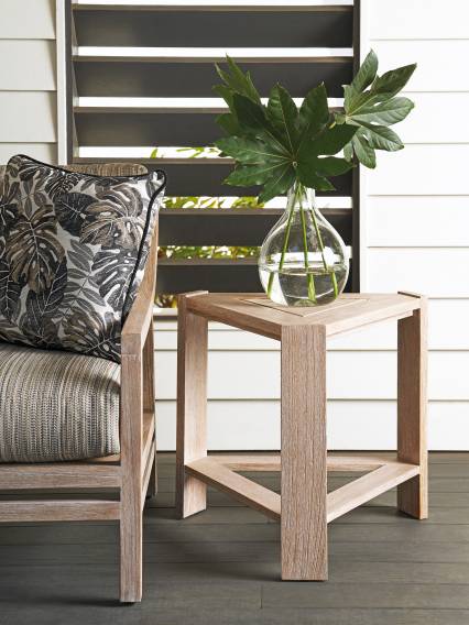 Triangular End Table