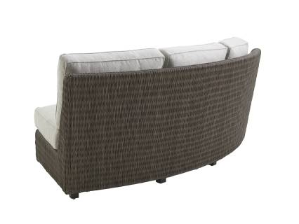 Armless Curved Sofa Frame