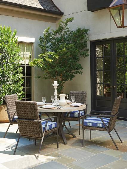 Dining Table W/Weatherstone Top
