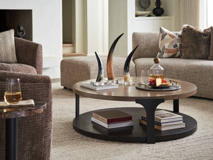 Kenya Round Cocktail Table