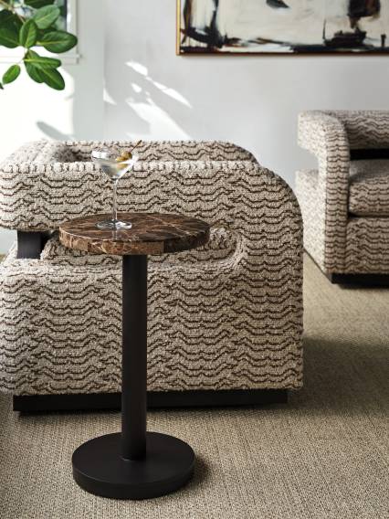 Kampala Round Accent Table