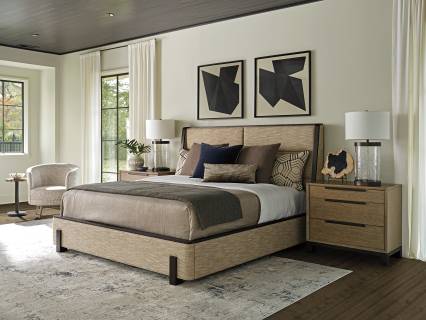 Barcelona Upholstered Bed