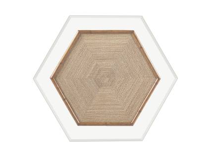 Key Largo Cocktail Table With Glass Top