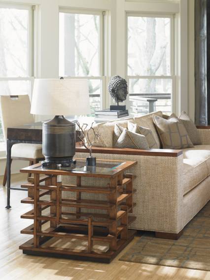 Nobu Square Lamp Table