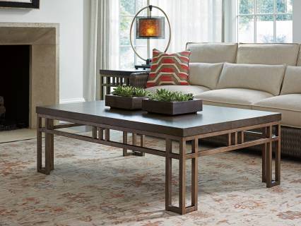 Montera Travertine Cocktail Table