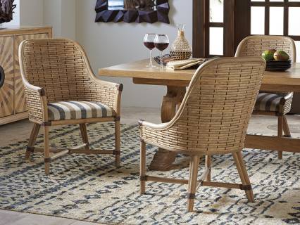 Keeling Woven Arm Chair