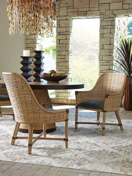 Keeling Woven Arm Chair