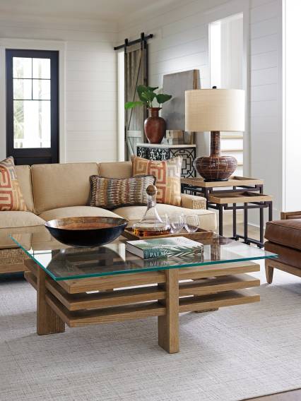 Calcutta Square Cocktail Table