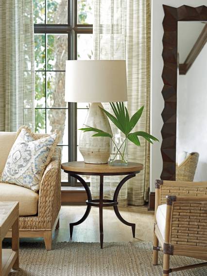 Flemming Round End Table