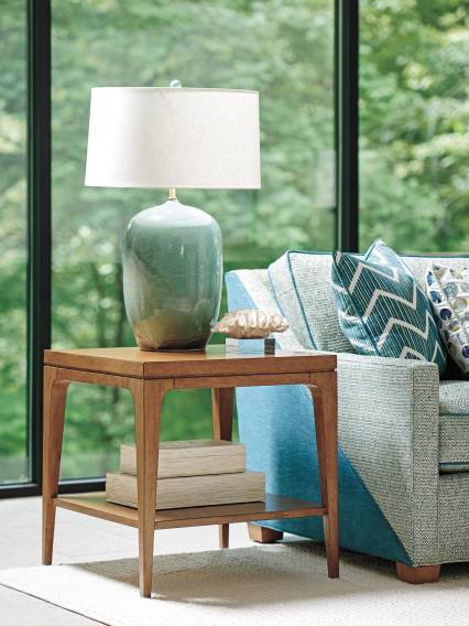 Kinsley Square Lamp Table