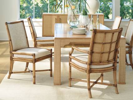 Oceanside Rattan Side Chair