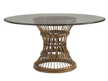 Latitude Dining Table With Glass Top
