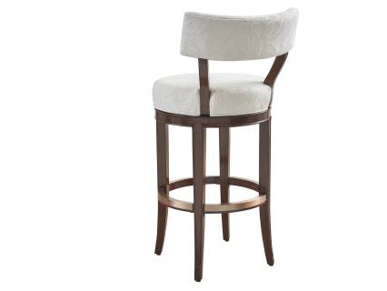 Giles Upholstered Swivel Bar Stool