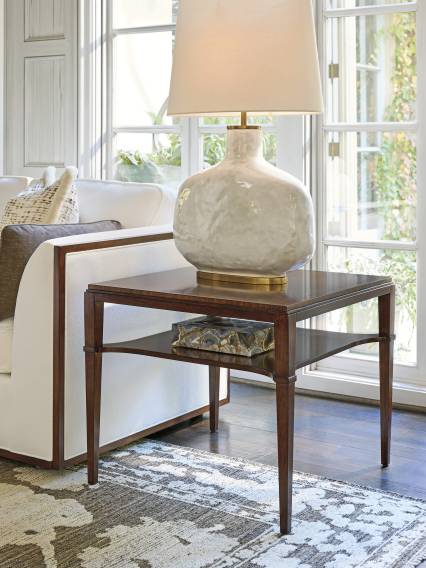 Andora Square Lamp Table