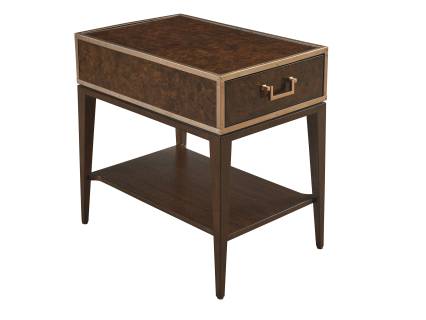 Shelton Box On Stand End Table