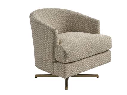 Graves Swivel Chair - Brass