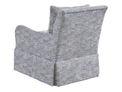 Palm Frond Swivel Chair