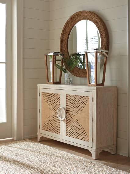 Lido Isle Nailhead Hall Chest