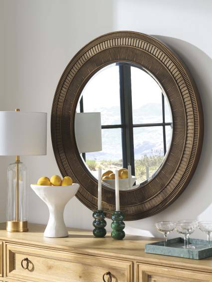 Elana Round Mirror