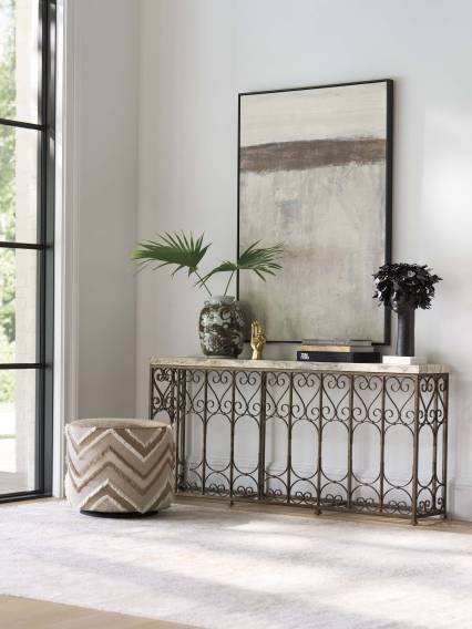Fletcher Metal Console Table