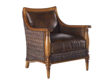 tommy bahama leather chair