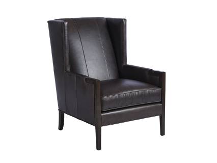 Stratton Leather Wing Chair