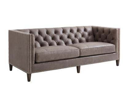 Camille Leather Sofa