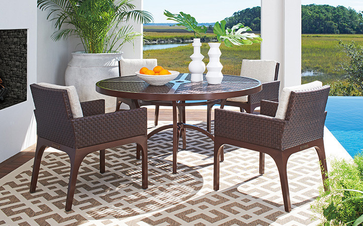 Abaco Outdoor Dining Room Scene