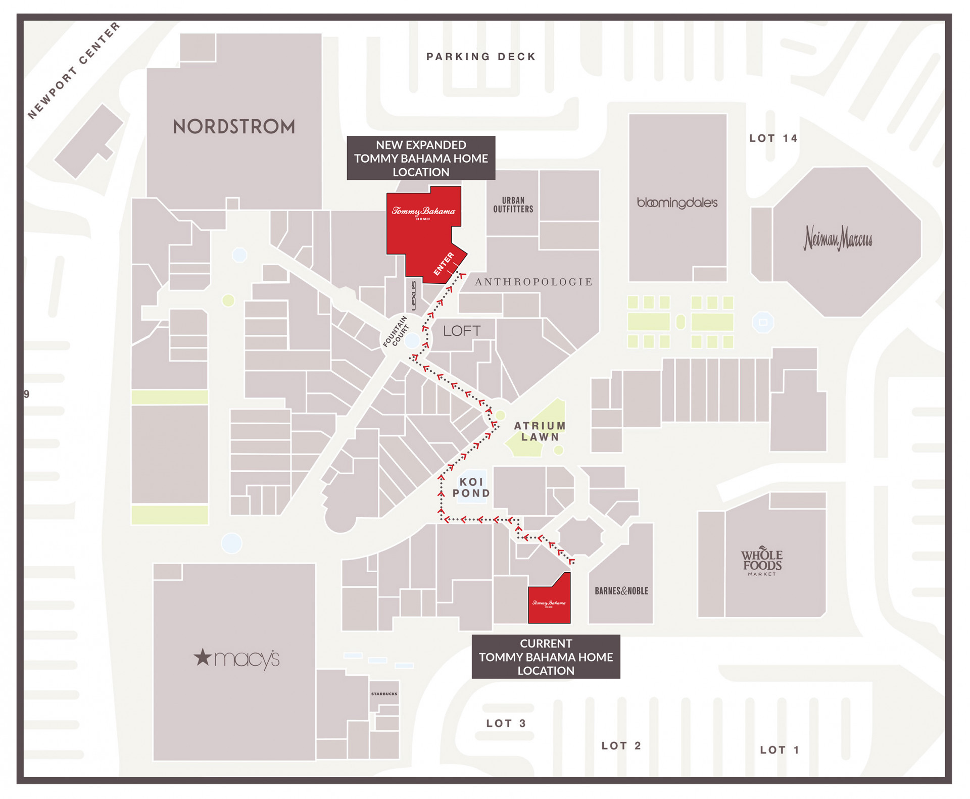 TOMMY BAHAMA HOME FASHION ISLAND NEWPORT BEACH CA   Map 